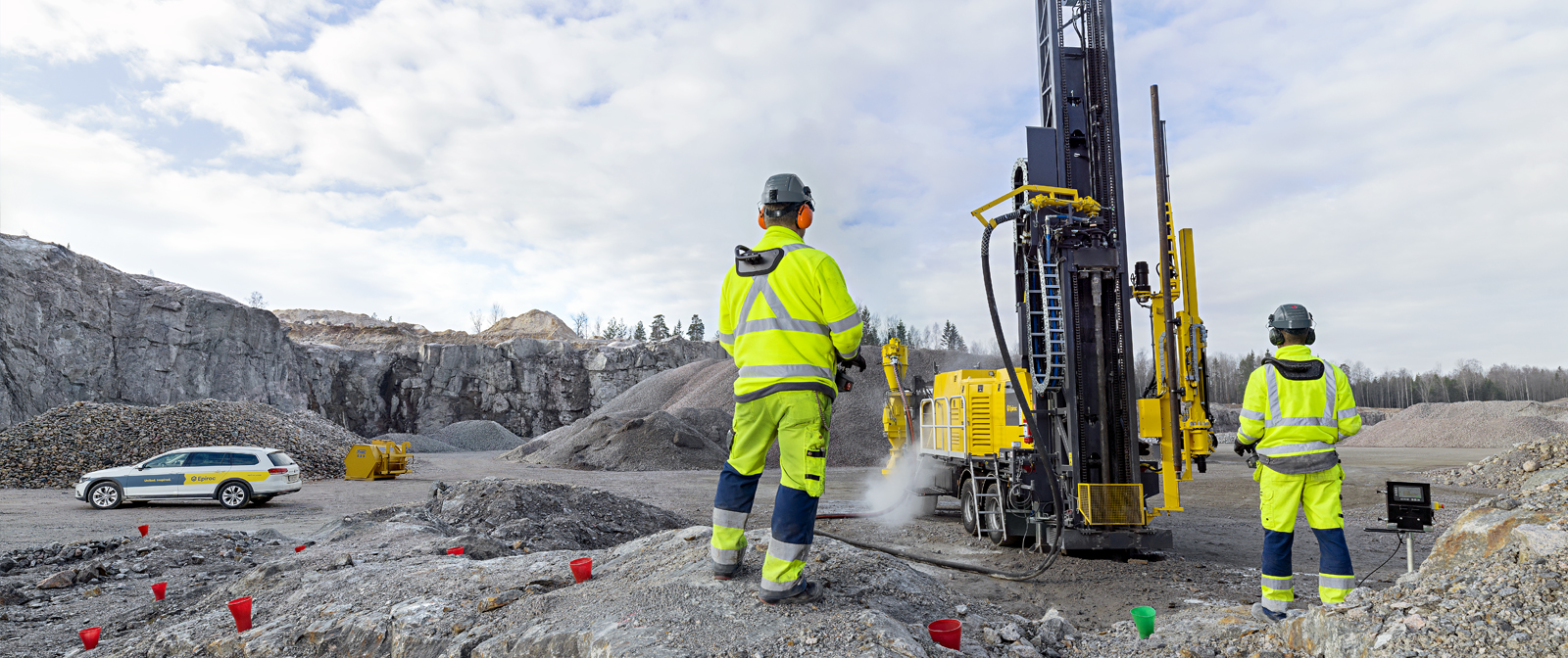 Exploration RC Rig and Rock drilling tools