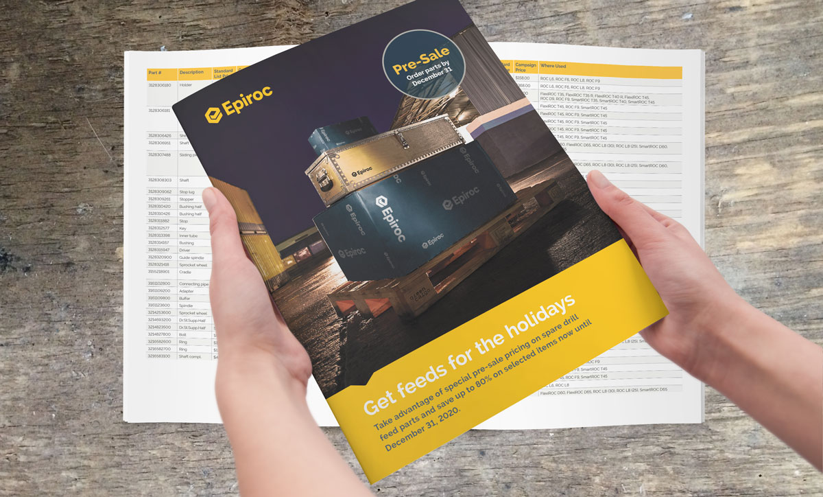 Epiroc Pricing Flyer Epiroc Pricing Flyer